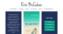 Desktop Screenshot of erinmccahan.com